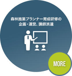 森林施業プランナー育成研修の企画・運営、講師派遣